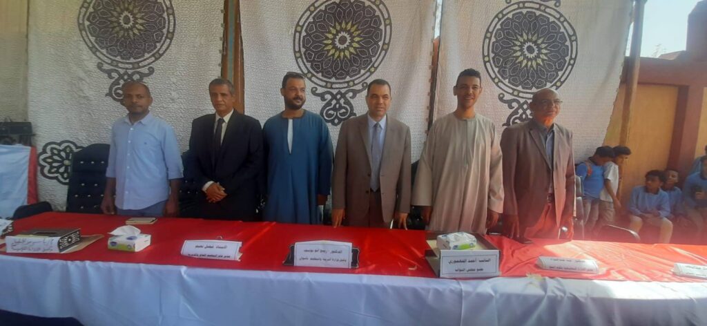 673496476_1401766901979667_4138459865956703617_n-1024x472 فى إطار استكمال جولاته الميدانية :وكيل تعليم أسوان يفتتح مدرسة القهمورى الاعدادية ويتابع مدرسة تحيا مصر بحجازة بكوم امبو …